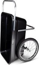 Smart Carts Premium Yard Cart - Strong, Lightweight, and Perfectly Balanced (20" Air Filled Wheels) by GreenHaven Gardens