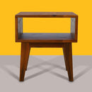 Serena Solid Wood Nightstand by Megsu
