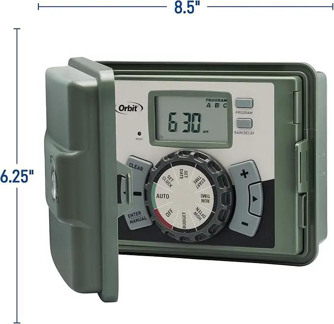 Orbit 57894 4-Station Outdoor Swing Panel Sprinkler System Timer, photo 4 of 9