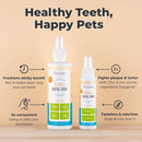 Oxyfresh Advanced Pet Dental Spray – Instant Dog and Cat Fresh Breath: Easiest No Brushing Pet Dental Solution for Dogs and Cats – Best Way to Fight Plaque, Keep Teeth & Gums Healthy, 8oz. by CozyNest Decor