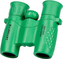 Binoculars for Kids 8x21, Gift for 3-12 Years Boys & Girls, Compact Kids Binoculars High-Resolution Shockproof Mini Binoculars for Bird Watching, Hiking, Camping, Travel Green 301 by TinyTreasures Baby Boutique