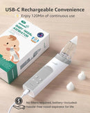GROWNSY Nasal Aspirator for Baby, Electric Baby Nose Sucker with Larger Suction Chamber and More Powerful Suction, Automatic Nose Cleaner with Music and Light Soothing Function by TinyTreasures Baby Boutique