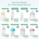 Momcozy Portable Bottle Warmer for Travel, Double Leak-Proof Travel Bottle Warmer with Fast Heating, Safety Material Baby Bottle Warmer for Dr. Brown, Philips Avent, Medela, Tommee Tippee, Comotomo by TinyTreasures Baby Boutique