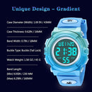 Kids Watch,Boys Watch for 3-15 Year Old Boys,Digital Sport Outdoor Multifunctional Chronograph LED 50 M Waterproof Alarm Calendar Analog Watch for Children with Silicone Band,Kids Gift by TinyTreasures Baby Boutique