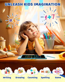 UCIDCI LCD Writing Tablet 10inch Doodle Board - Colorful Screen Electronic Toddler Drawing Tablet Drawing Pad, Educational Learning Toddler Toys for 3 4 5 6 7 8 Year Old Kids Girls Boys by TinyTreasures Baby Boutique