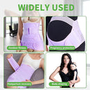 2 in 1 Postpartum Belly Band Wrap Purple, C-Section Support Belt XX-Large, Post Partum Support Recovery Waist/Pelvis Belt, Hysterectomy Belly Band Binder Girdle Stomach by TinyTreasures Baby Boutique
