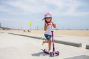 Micro Kickboard - Maxi Deluxe Foldable LED - Three Wheeled, Lean-to-Steer, Fold-to-Carry Swiss-Designed Micro Scooter for Kids with Motion-Activated Light-Up Wheels for Ages 5-12 by TinyTreasures Baby Boutique