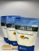 Joints Bath Soak (3 Pack with Scoop) Soothing Epsom Salt with Rosemary and Frankincense Essential Oils Plus Vitamin Crystals in BPA Free Pouch Three 2 lbs Pouches 6 Lbs Total by CozyNest Decor