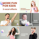 YLL Mini Karaoke Machine with 2 Wireless Microphones for Kids Adults, Portable Bluetooth Speaker Gift for Girls Toys 4, 5, 6, 7, 8, 10, 12+ Years Old Teens Birthday(Beige) by TinyTreasures Baby Boutique