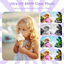 Digital Camera for Teens, FHD 4K 44MP Digital Camera Purple with 64GB SD Card 16X Digital Zoom, Cameras for Photography Compact Point and Shoot Camera for Teen Boys Girls Kids Camera Digital Purple by TinyTreasures Baby Boutique