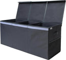 Extra Large Toy Storage Organizer with Lid - Sturdy, Collapsible Toy Chest Storage Box Design - Toys Bin with Dividers for Kids, Nursery, Bedroom, Playroom 37"x16"x14" by CozyNest Decor