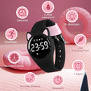 Kids Watches for Girls Boys Digital Sport Watch with Step Counter Pedometer Vibration Alarm Clock, No App Waterproof Fitness Tracker Kids Watch Boys Girls Teens Students Ages 5-16 by TinyTreasures Baby Boutique