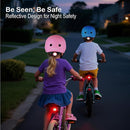KAMUGO Kids Bike Helmet,Toddler Helmet Adjustable Kids Bicycle Helmet Girls Or Boys Ages 2-8/8-14 Years Old Multi-Sports for Cycling Skateboard Scooter by TinyTreasures Baby Boutique