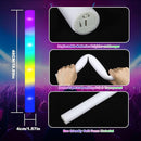 24-Count Foam Glow Sticks Party Pack - 5 Colors, Steady Bright LED Light Up Sticks for Weddings, Birthdays, Christmas, Halloween | Foam Glow Sticks Bulk Reusable, 6-Hr Glow by TinyTreasures Baby Boutique
