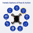 STEM Robotics Science Kits for Adults, ESP8266 Spider Robot Building Kit, App Remote Control, Walking Crawling Fun Educational Toy for 12 + Year Old Boys, Girls, Teens, Adults Unique Gifts by TinyTreasures Baby Boutique