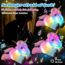 Cuteoy Glowing LED Unicorn Light-up Nightlight Toys Musical Plush Stuffed Animal Singing Lullabies Birthday Christmas Plushies Gifts for Kids Boys Girls,13" by TinyTreasures Baby Boutique