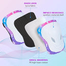 Kids Knee and Elbow Pads Set, 7 in 1 Skating Protective Gear for Skateboard, Roller Skating, Scooter, Cycling, 3-8 Years by TinyTreasures Baby Boutique
