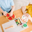 Melissa & Doug Top & Bake Wooden Pizza Counter Play Set (41 Pcs) - FSC Certified by TinyTreasures Baby Boutique