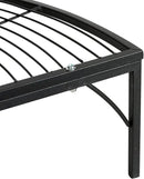 DOEWORKS 3 Tier Plant Stand Flower Pot Rack, Quarter Round Plant Corner Shelf Planters Display Holder orchid shelves for Indoor Outdoor Use, Black by GreenHaven Gardens