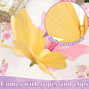 SUNBEAUTY Butterfly Party Decorations, 3D Paper Butterfly Decoration, Hanging Paper Butterfly for Baby Shower Decorations Girls, Women, Paper Flowers for Wall Decoration, Set of 4 by CozyNest Decor