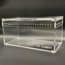 THE MASONRY | Acrylic Terrarium for Isopod Enclosure | 8"x4"x4" | Sling Tarantula Enclosure and Bug Tank | Small Spider Habitat | Terrarium Pre-Assembled with Magnetic Lock by CozyNest Decor