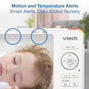 VTech 5.5" IPS Screen 720P Video Baby Monitor with Camera and Audio, Pan-Tilt-Zoom, Night Light, 2-Way Talk, Lullabies, Soothing Sounds, Long Battery Life, No WiFi: Advanced HD Plus by TinyTreasures Baby Boutique