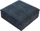 Modern Down Filled Sigle Middle Seat, Cloud Modular Sectional Sofa, Contemporary American Wide Deep Seat Couches for Living Room Apartment and Bedroom,No Assembly Required,Blue by CozyNest Decor