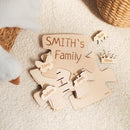 Personalized Wooden Growth Chart for Kids – Height Ruler Wall Decor for Nursery, Toddler, Baby & Family – Custom Name Growth Chart – Wooden Kids Height Measurement Ruler (Plywood) by TinyTreasures Baby Boutique