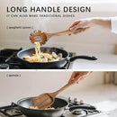 Wooden Spoons for Cooking, Nonstick Cooking Utensil Set with 9 Piece Acacia Wooden Spatulas and Spoons for Cooking, Terrific for Everyday Kitchen Tasks by CozyNest Decor