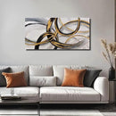 SOUGUAN Canvas Wall Art - Black and White Artwork - Abstract Graffiti Painting - Wall Art for Living Room Bedroom Kitchen Home Wall Decorations 20x40 Inch by CozyNest Decor