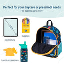 Wildkin 12-inch Kids Backpack – Padded, Adjustable, Ideal for Daycare & Travel - Jurassic Dinosaurs by TinyTreasures Baby Boutique