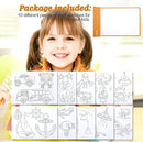 IMAGE Light Up Tracing Pad Orange Drawing Tablet Coloring Board for Kids Children Toy Gift for Girls Boy (Includes 10 Traceable Sheets and Two Clips) by TinyTreasures Baby Boutique