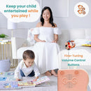 GO GO Songs of Creation and Praise: Christian Baby Books with 8 Songs, Singing Toy, Sound Play for Ages 1-5, Musical Learning, and Interactive Praise Gift for Kids, Bible for Toddlers 1-3 by TinyTreasures Baby Boutique