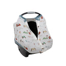 Little Unicorn Breathable Car Seat Canopy | Magnetic Closure Cover & Universal Fit | Protection & Privacy for Baby (Farmyard) by TinyTreasures Baby Boutique
