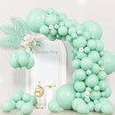 130pcs Mint Green Balloons Different Sizes 18" 12" 10" 5" Pastel Light Green Balloons for Boys Girls Birthday Baby Shower Gender Reveal Wedding Decorations by CozyNest Decor