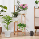Flower Pots Outdoor Clearance 6 inch Set of 5 Succulent Planters for Indoor Plants Garden Home Holiday, Plastic Nursery Pots for Plants with Drainage Holes and Saucer, Modern Plant Pot White by GreenHaven Gardens