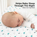 KeaBabies 2-Pack Organic Crib Sheets for Boys, Girls - 52x28 Fitted Crib Mattress Sheet Neutral, Breathable Jersey Cotton Cover for Baby Bed, Toddler Mattress, Soft & Cute Prints (Space Quest) by TinyTreasures Baby Boutique