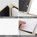Zesthouse Large 18In Photo Album Self Adhesive 60 Pages, Scrapbook Albums with Sticky Page Holds 10x12 & 8x10 & 5X7 & 4x6 Pictures, DIY Photo Book Ideal Gift for Family Wedding Baby by TinyTreasures Baby Boutique