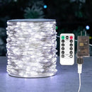 Fairy Lights Plug in,660FT 2000 LEDs Waterproof Led String Lights,Twinkle Light with 8 Modes Remote for Outdoor Indoor Christmas Wedding Birthday Garden Party Decorations,Cool White by GreenHaven Gardens