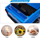 Electric Car for Kids, Licensed Toyota Tundra 12V Electric Truck, Off-Road Kids Pickup Car w/Remote, Spring Suspension & 3 Speeds, LED Headlights, Ride-On Toys for Boys/Girls by TinyTreasures Baby Boutique