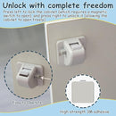 12 Pack Magnetic Cabinet Locks Baby Safety Child Proofing Invisible Locks No Drill Easy Installation for Cabinets Drawers Doors by TinyTreasures Baby Boutique