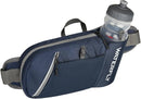 WATERFLY Fanny Pack Waist Bag: Hiking Water Bottle Holder with Strap Waist Pack for Women Men Hydration Hip Packs for Running Walking Traveling-Navy Blue by TinyTreasures Baby Boutique