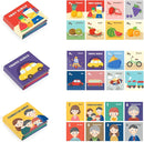 BARMACO Baby Soft Books, Touch and Feel Crinkle Cloth Books for Babies, Infants & Toddlers, Learning Toys Gifts for Boys & Girls, Early Development Interactive Sensory Toys, Ocean Animal Tails Books by TinyTreasures Baby Boutique