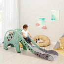BABY JOY Toddler Slide, Kids Large Slide Play Climber Set with Long Slipping Slope, Basketball Hoop and Ball, Enclosed Steps, Easy Assemble Indoor Outdoor Backyard Freestanding Slides for Kids Age 1-8 by TinyTreasures Baby Boutique