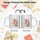 JINYO Coquette Pink Bow Books Mug, Book Coffee Cup, Reading Mugs for Book Lovers, Gifts for Readers Books Lovers Women, Bookish Bookworm Gifts for Women, Ceramic Coffee Tea Mug 11 oz by CozyNest Decor