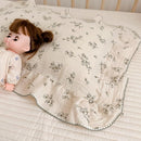 BuLuTu Cute Floral Toddler Pillowcase Cotton Muslin Kids Pillow Case with Enveloped Closure Soft Breathable Standard Size Pillowcase for Sleeping, 1 Piece, Hyacinth Pattern, 20"x26" by TinyTreasures Baby Boutique