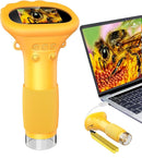 Microscope for Kids, Educational Science Kit Toys Portable Handheld Magnifying Glass, Macro Fixed Focus Digital Kid Microscopes Up to 1000x Magnification,4X Zoom, Interactive Learning, Ages 3+ by TinyTreasures Baby Boutique