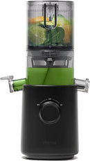Nama J3 Compact Cold Press Juicer – Space Saving & Self Feeding for Hands-Free Operation – Lightweight, Portable Zero Waste Slow Masticating Juicer – Easy Cleanup & Assembly - Black by CozyNest Decor