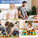 MORNOR Busy Board Montessori Toys for Toddlers Sensory Toys Gifts for 1 2 3 4 Year Old Girls & Boys Preschool Learning Activities Educational Travel Toy for Fine Motor Skills (Blue) by TinyTreasures Baby Boutique