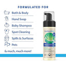 Motherlove Baby & All Soap (32 oz) Gentle Foaming All-Purpose Castile Soap Made with Organic Ingredients – Simply Unscented by TinyTreasures Baby Boutique
